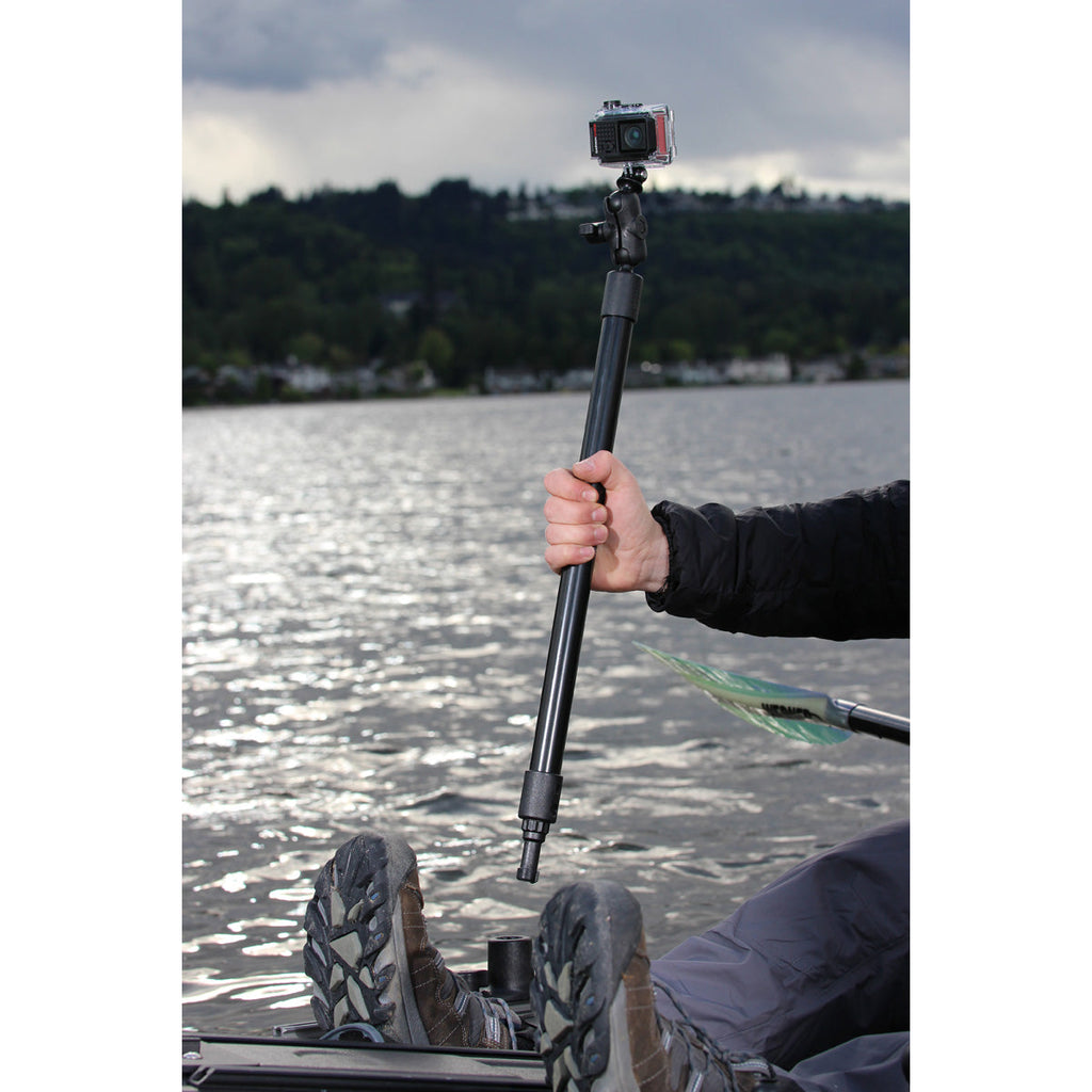 RAP-B-202-GOP1-A-294-18U:RAP-B-202-GOP1-A-294-18U_1:RAM® Tough-Pole™ 18" Action Camera System with Spline Post