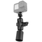 RAP-B-202-GOP1-A-294U:RAP-B-202-GOP1-A-294U_1:RAM® PVC Pipe Socket Mount with Universal Action Camera Adapter