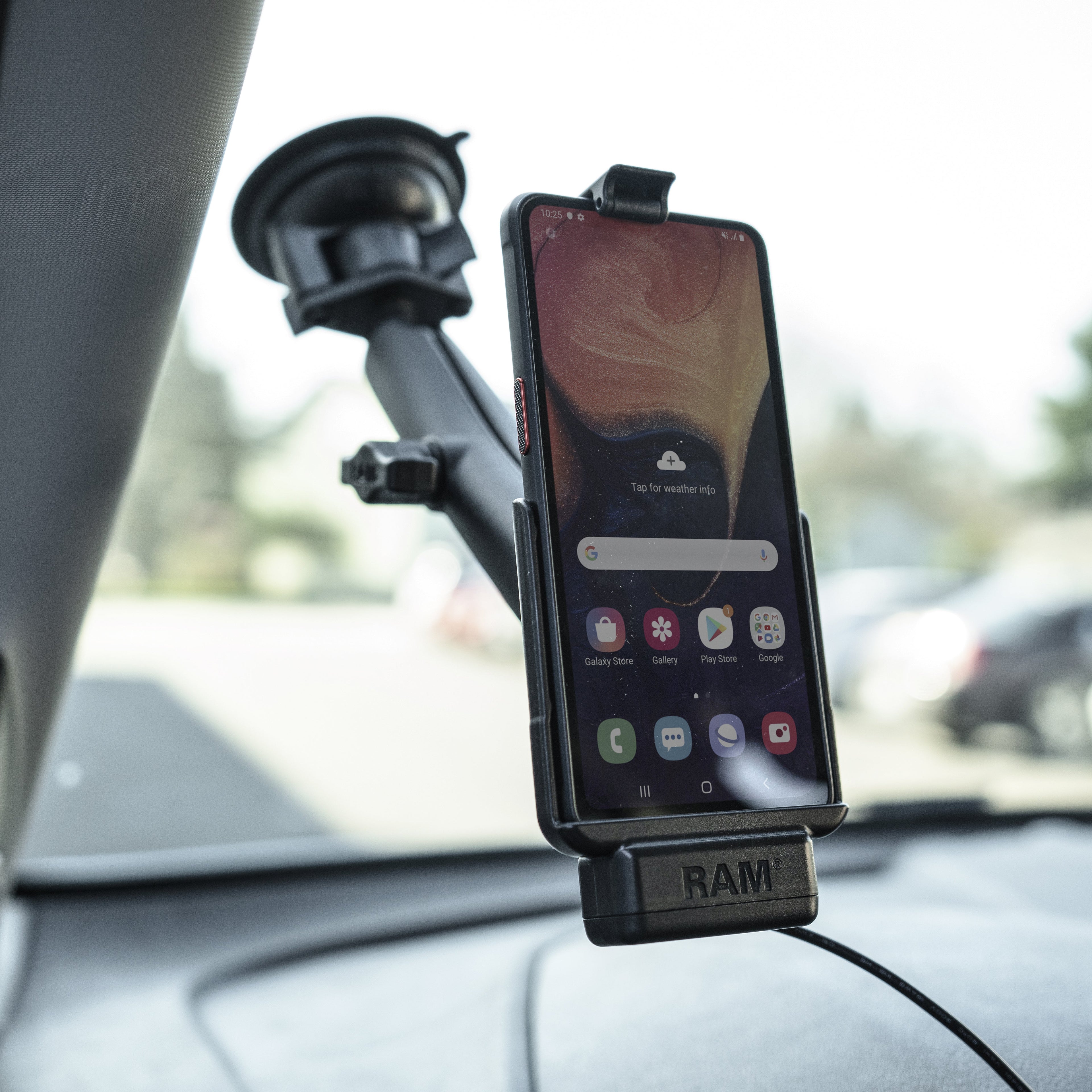 RAP-B-224-1U:RAP-B-224-1U_1:RAM® Twist-Lock™ Composite Suction Cup Base with Ball