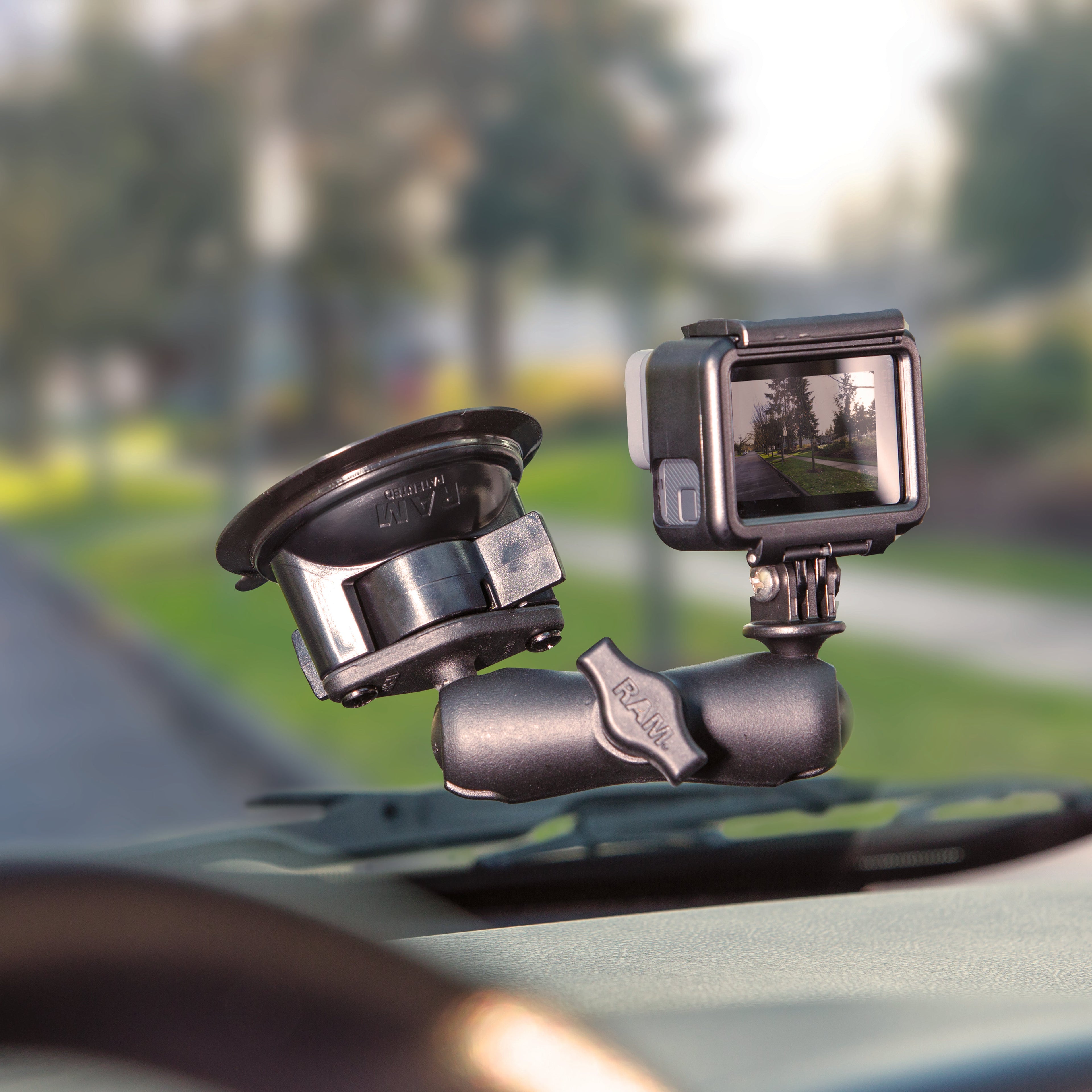 RAP-B-224-1U:RAP-B-224-1U_1:RAM® Twist-Lock™ Composite Suction Cup Base with Ball