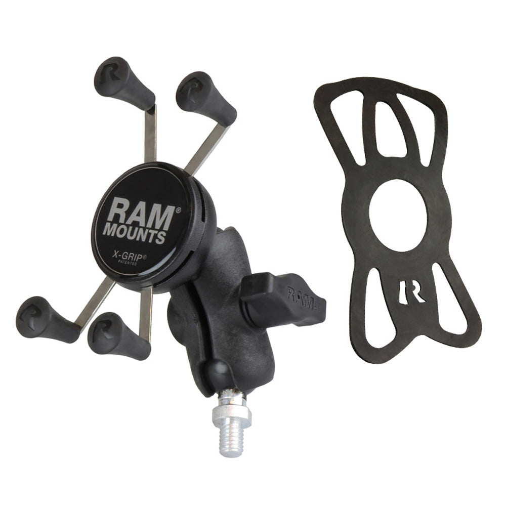 RAP-B-236-A-UN7U:RAP-B-236-A-UN7U_1:RAM® X-Grip® Phone Mount with 3/8"-16 Threaded Ball Base
