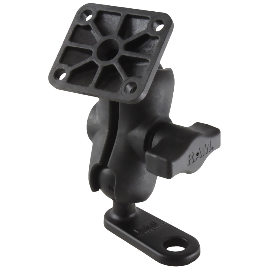 RAP-B-252-A-347U:RAP-B-252-A-347U_1:RAM® Double Ball Mount with 11mm Bolt Head Adapter and AMPS Plate