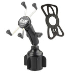 RAP-B-299-4-UN10U:RAP-B-299-4-UN10U_1:RAM® X-Grip® Large Phone Mount with RAM® Stubby™ Cup Holder Base