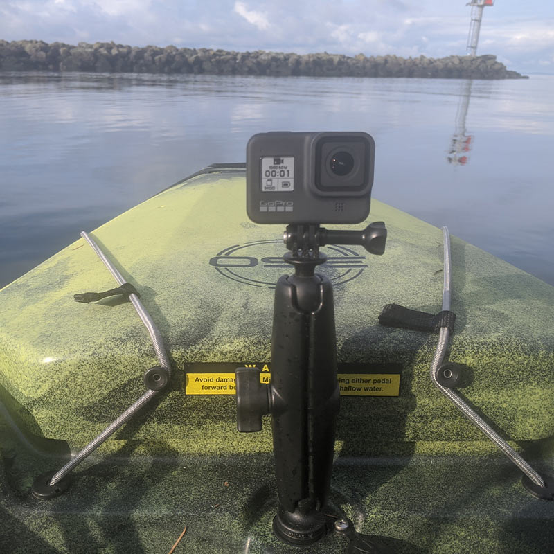 RAP-B-354U:RAP-B-354U_1:RAM® Wedge Ball Adapter for Scotty and Hobie Sail Port Base - B Size