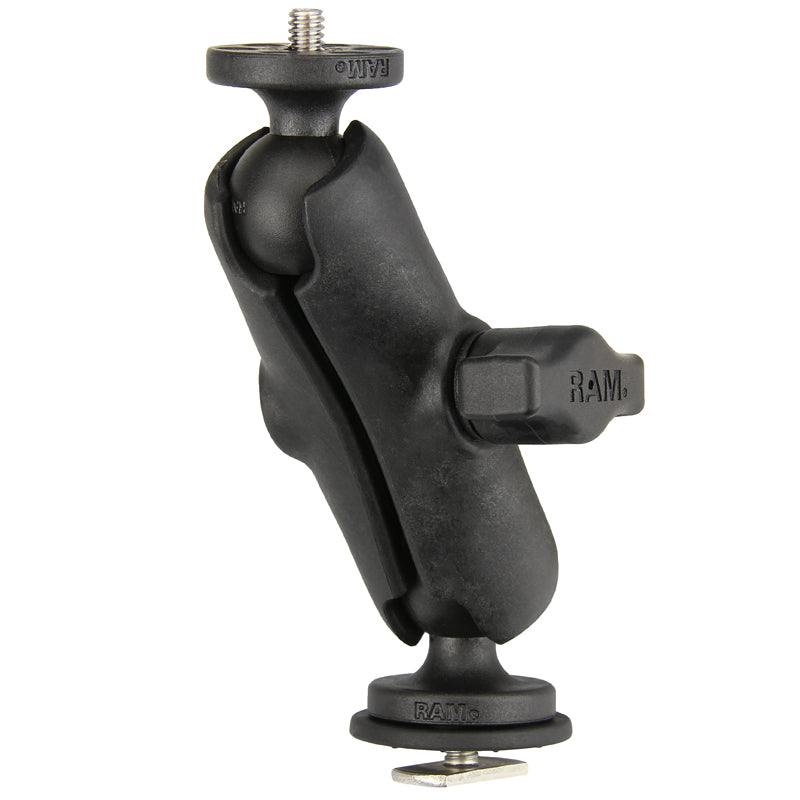 RAP-B-366-153-354-TRA1U:RAP-B-366-153-354-TRA1U_1:RAM® Track Ball™ Mount with 1/4"-20 Action Camera Adapter
