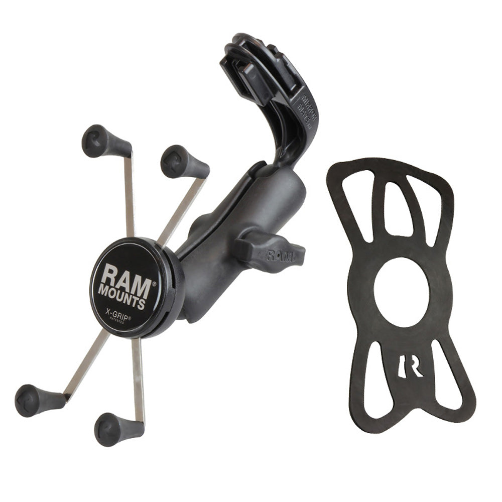 RAP-B-369C-UN10BU:RAP-B-369C-UN10BU_1:RAM® X-Grip™ Large Phone Mount with RAM® Mirror-Mate™ for Sprinter Van