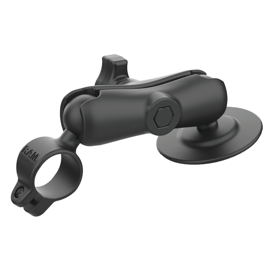 RAP-B-378-231U:RAP-B-378-231U_1:RAM® Adhesive Rail Mount for Tough-Bar™ - Medium  Arm