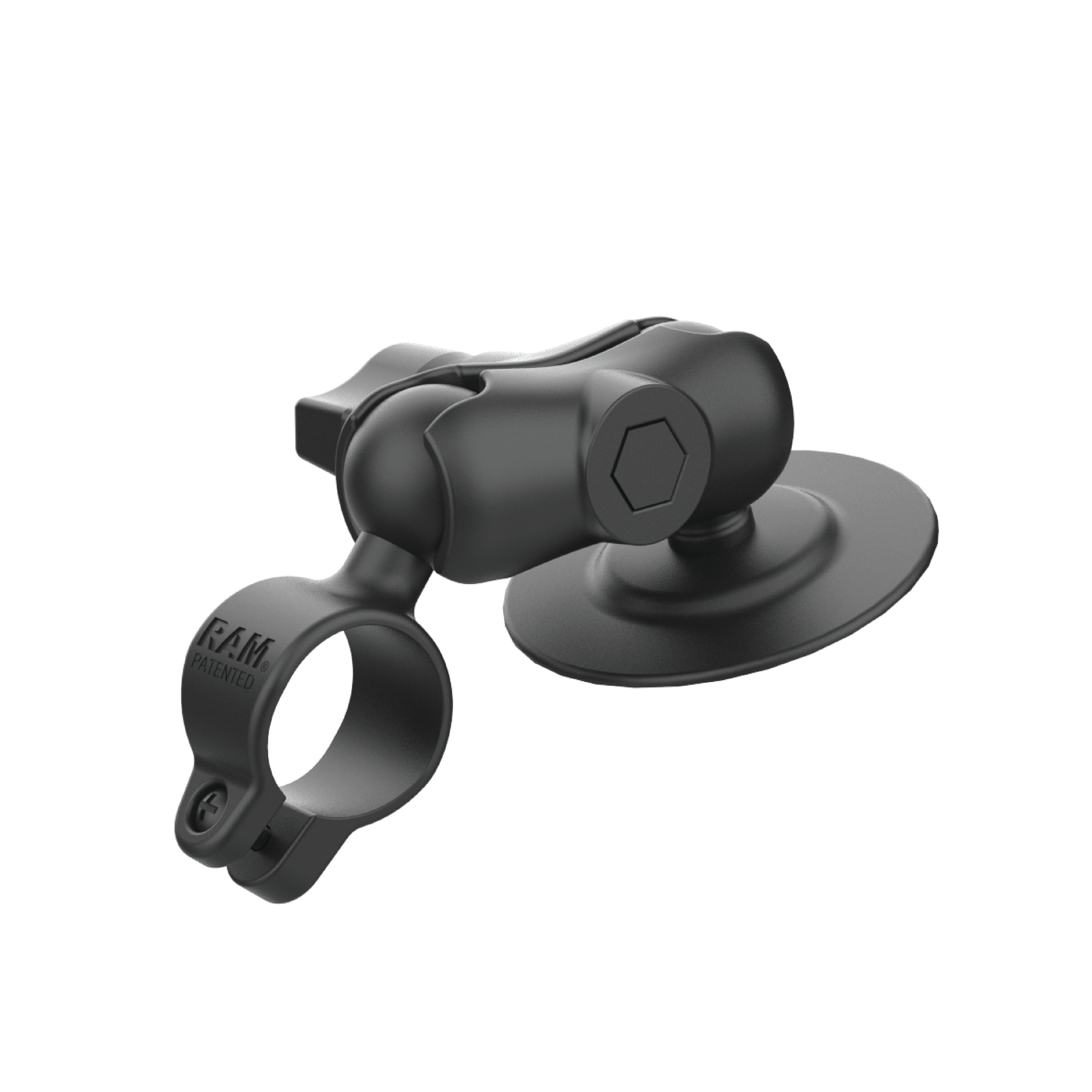 RAP-B-378-A-231U:RAP-B-378-A-231U_1:RAM® Adhesive Rail Mount for Tough-Bar™ - Short Arm