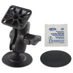RAP-B-378-A-347U:RAP-B-378-A-347U_1:RAM® Flex Adhesive Double Ball Mount with AMPS Plate
