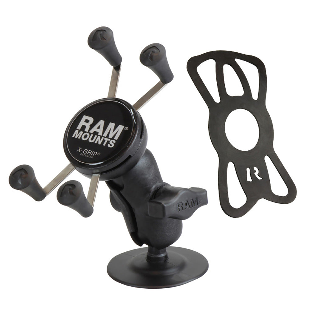 RAP-B-378-A-UN7U:RAP-B-378-A-UN7U_1:RAM® X-Grip® Phone Mount Flex Adhesive Base