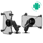 RAP-B-378-UN10RU:RAP-B-378-UN10RU_1:RAM® Rotating X-Grip® Large Phone Mount with Flex Adhesive Base
