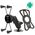 RAP-B-378-UN10RU:RAP-B-378-UN10RU_1:RAM® Rotating X-Grip® Large Phone Mount with Flex Adhesive Base