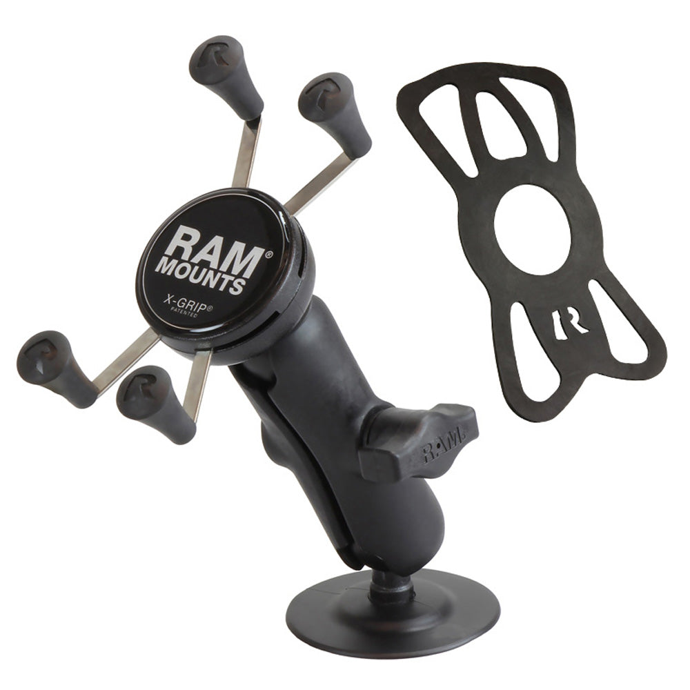 RAP-B-378-UN7U:RAP-B-378-UN7U_1:RAM® X-Grip® Phone Mount with Flex Adhesive Base