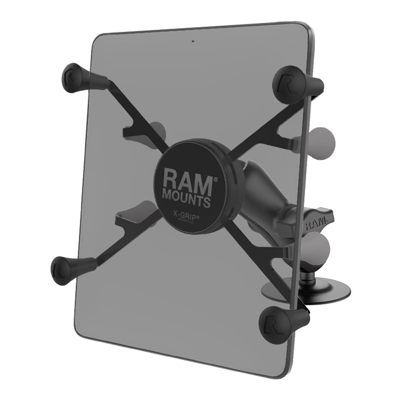 RAP-B-378-UN8U:RAP-B-378-UN8U_1:RAM® X-Grip® with Flex Adhesive Base for 7"-8" Tablets