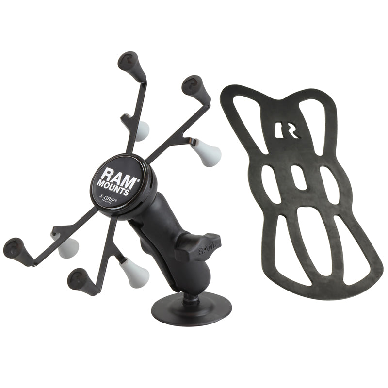 RAP-B-378-UN8U:RAP-B-378-UN8U_1:RAM® X-Grip® with Flex Adhesive Base for 7"-8" Tablets
