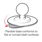 RAP-B-378U:RAP-B-378U_1:RAM® Flex Adhesive Ball Base