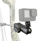 RAP-B-379-312437-GOP1:RAP-B-379-312437-GOP1_1:RAM® Bow-Cam™ Mount with Universal Action Camera Adapter