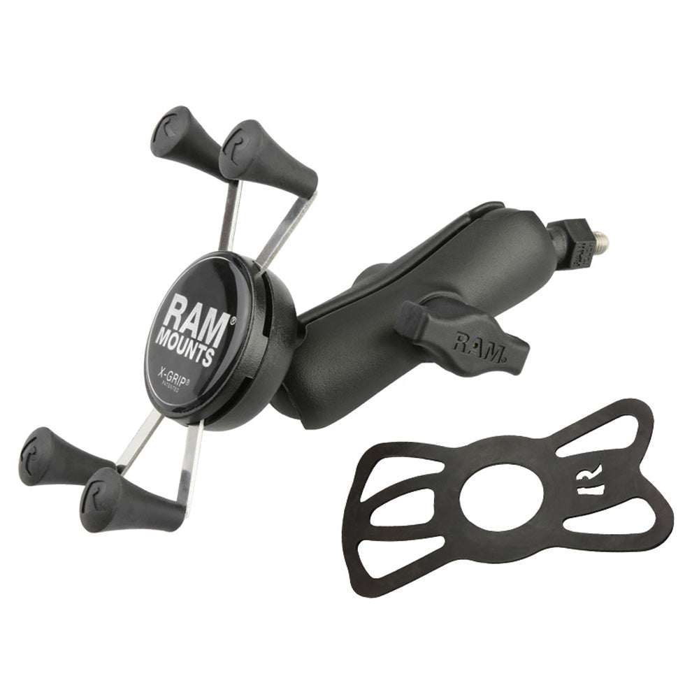 RAP-B-379-312437-UN7:RAP-B-379-312437-UN7_1:RAM® X-Grip® Phone Mount with RAM® Bow-Cam™ Base