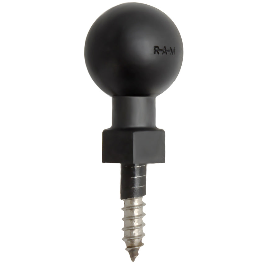RAP-B-379U-25201L:RAP-B-379U-25201L_1:RAM® Tough-Ball™ with 1/4"-20 Lag Bolt