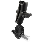 RAP-B-400-201U:RAP-B-400-201U_1:RAM® Tough-Claw™ Small Clamp Base with Double Socket Arm - Medium