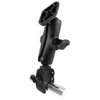 RAP-B-400-238U:RAP-B-400-238U_1:RAM® Tough-Claw™ Small Clamp Mount with Composite Diamond Plate