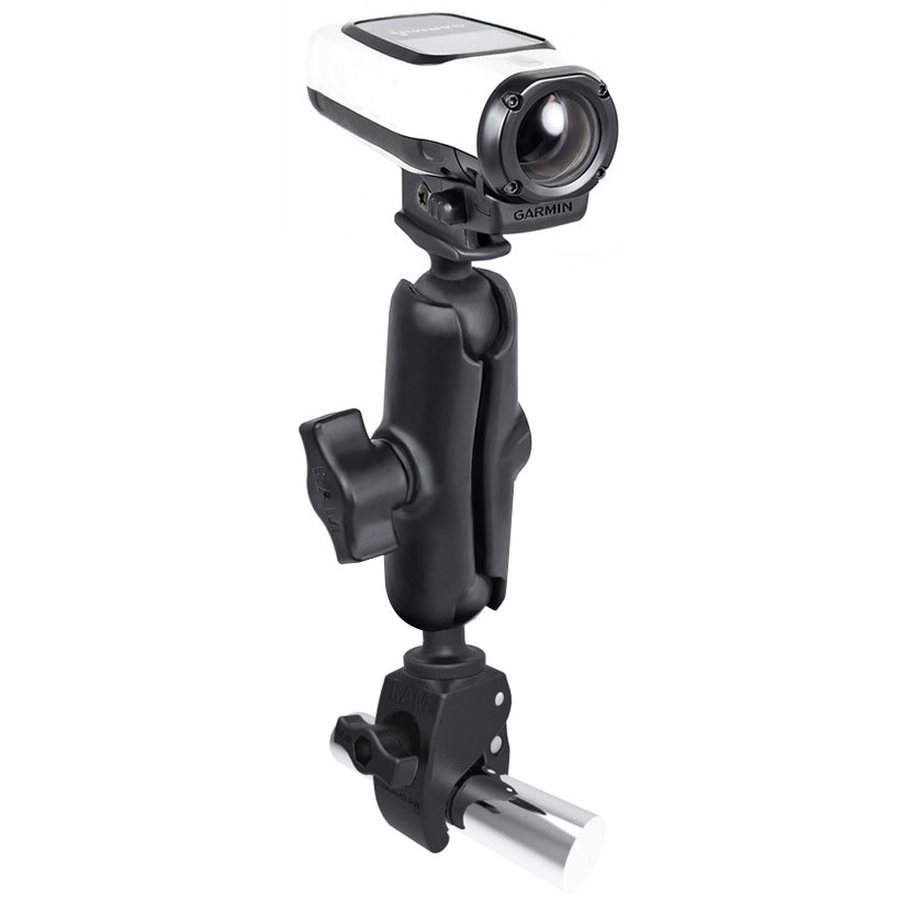 RAP-B-400-GA63U:RAP-B-400-GA63U_1:RAM® Tough-Claw™ Small Clamp Mount for Garmin Virb