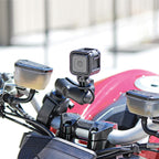 RAP-B-400-GOP1U:RAP-B-400-GOP1U_1:RAM® Tough-Claw™ Double Ball Mount with Universal Action Camera Adapter
