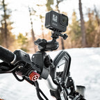 RAP-B-400-GOP1U:RAP-B-400-GOP1U_1:RAM® Tough-Claw™ Double Ball Mount with Universal Action Camera Adapter