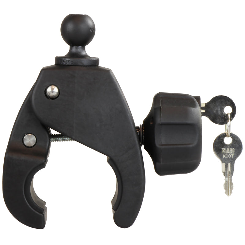 RAP-B-401LU:RAP-B-401LU_1:RAM® Tough-Claw™ Large Locking Clamp Base with Ball