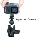 RAP-B-GOP2-A-GOP1U:RAP-B-GOP2-A-GOP1U_1:RAM® Ball Adapter for GoPro® Bases with Universal Action Camera Adapter