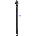 RAP-BB-230-24-201U:RAP-BB-230-24-201U_1:RAM® 24" PVC Pipe Extension with Ball Ends & Double Socket Arm