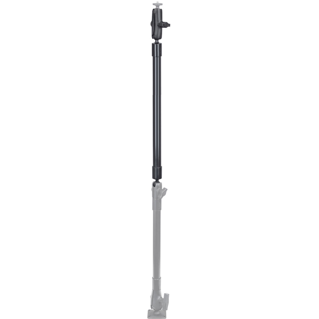 RAP-BB-230-24-201U:RAP-BB-230-24-201U_1:RAM® 24" PVC Pipe Extension with Ball Ends & Double Socket Arm