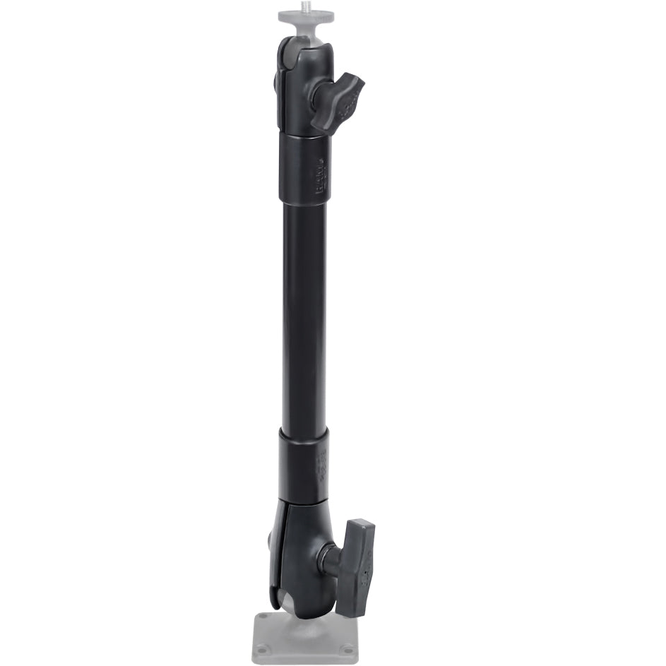 RAP-CB-201-14U:RAP-CB-201-14U_1:RAM® 14" PVC Pipe Extension with B Size & C Size Socket Arms