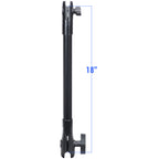 RAP-CB-201-18U:RAP-CB-201-18U_1:RAM® 18" PVC Pipe Extension with B Size & C Size Socket Arms