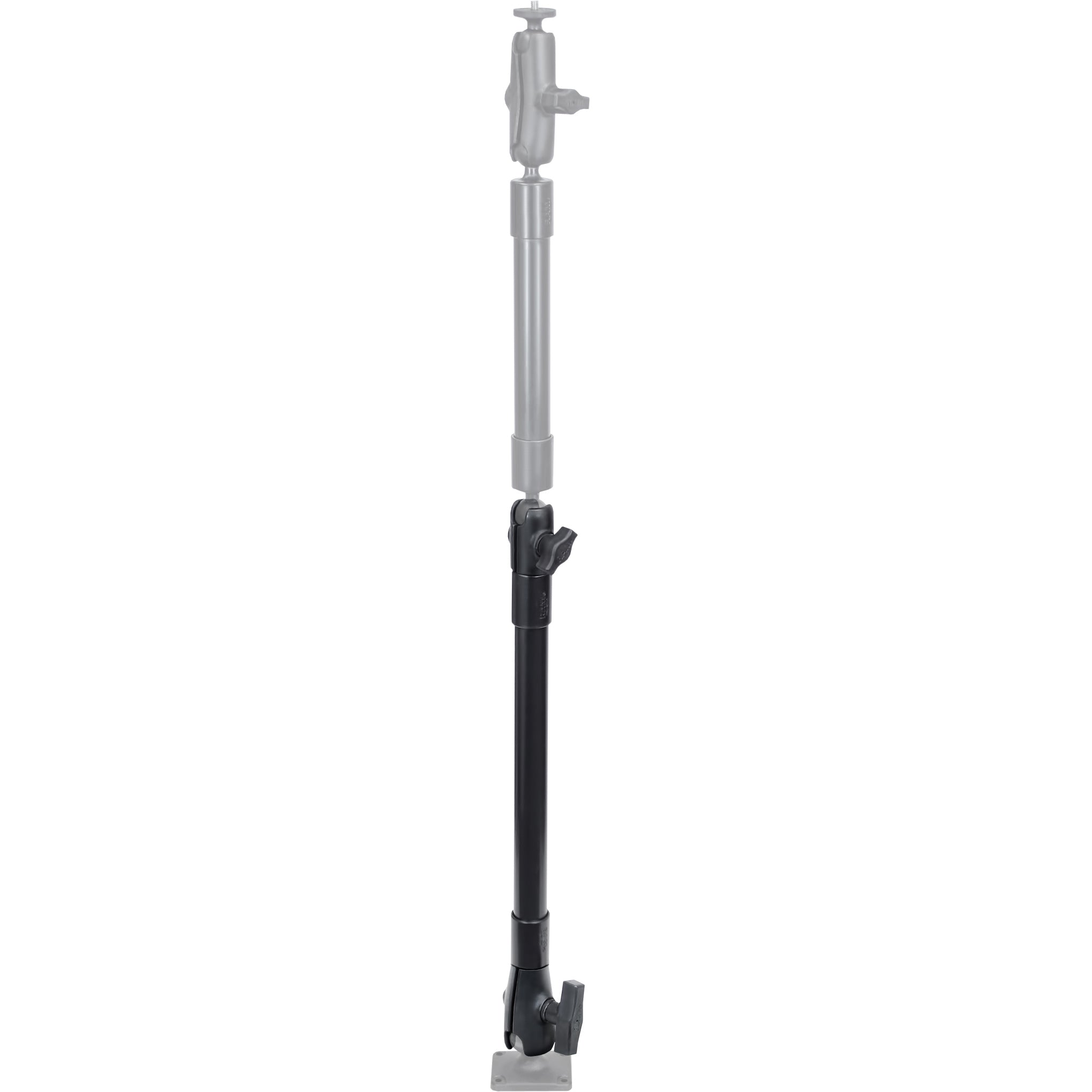 RAP-CB-201-18U:RAP-CB-201-18U_1:RAM® 18" PVC Pipe Extension with B Size & C Size Socket Arms