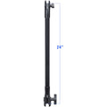 RAP-CB-201-24U:RAP-CB-201-24U_1:RAM® 24" PVC Pipe Extension with B Size & C Size Socket Arms