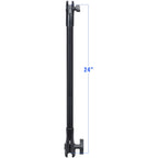 RAP-CB-201-24U:RAP-CB-201-24U_1:RAM® 24" PVC Pipe Extension with B Size & C Size Socket Arms