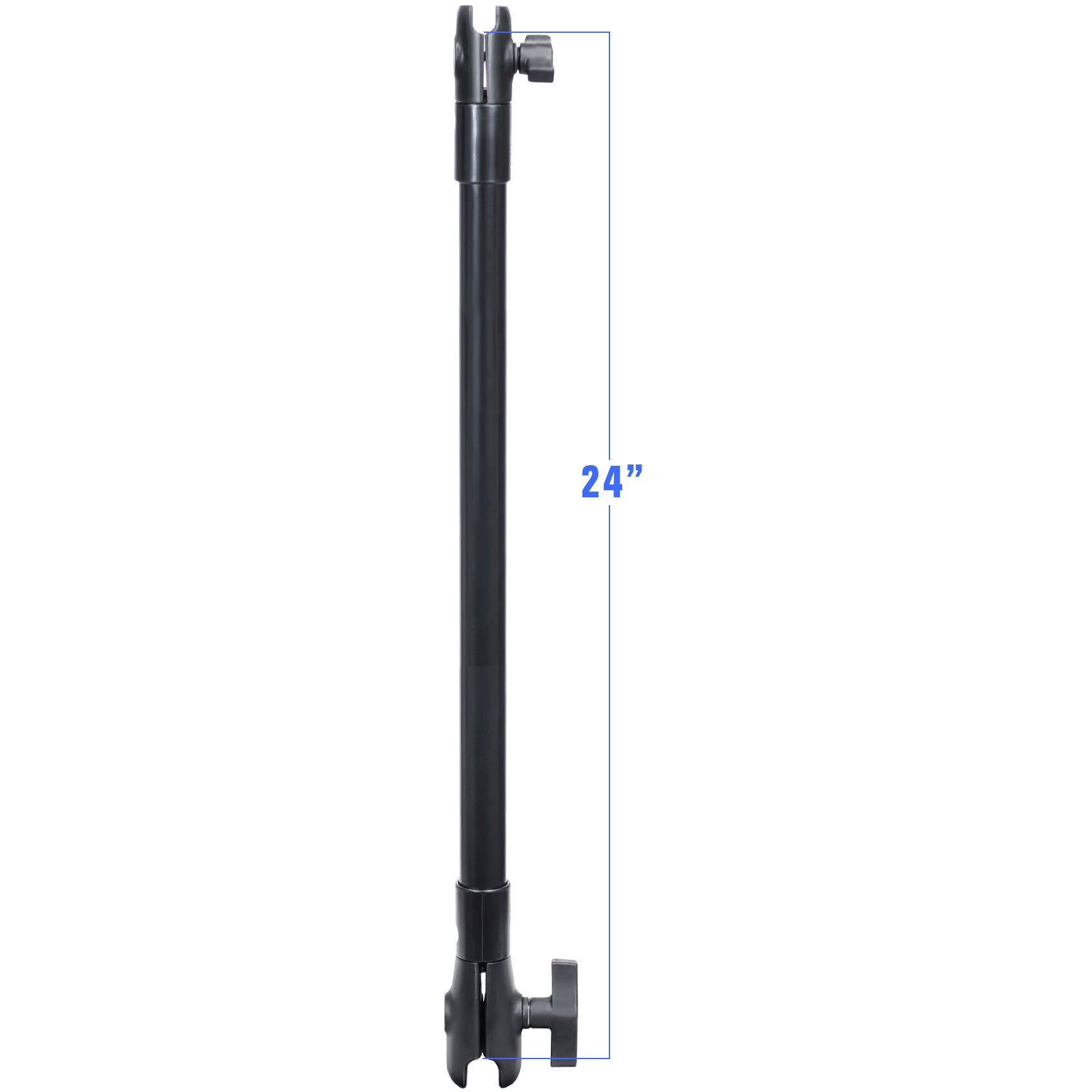 RAP-CB-201-24U:RAP-CB-201-24U_1:RAM® 24" PVC Pipe Extension with B Size & C Size Socket Arms