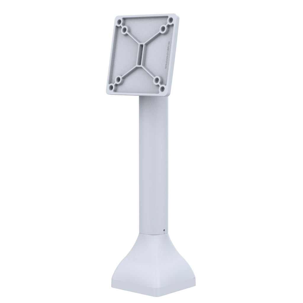 RAP-D11-14-V100-GRY:RAP-D11-14-V100-GRY_1:RAM® 14" Pedestal Mount with 100mm & 75mm VESA Patterns - Gray