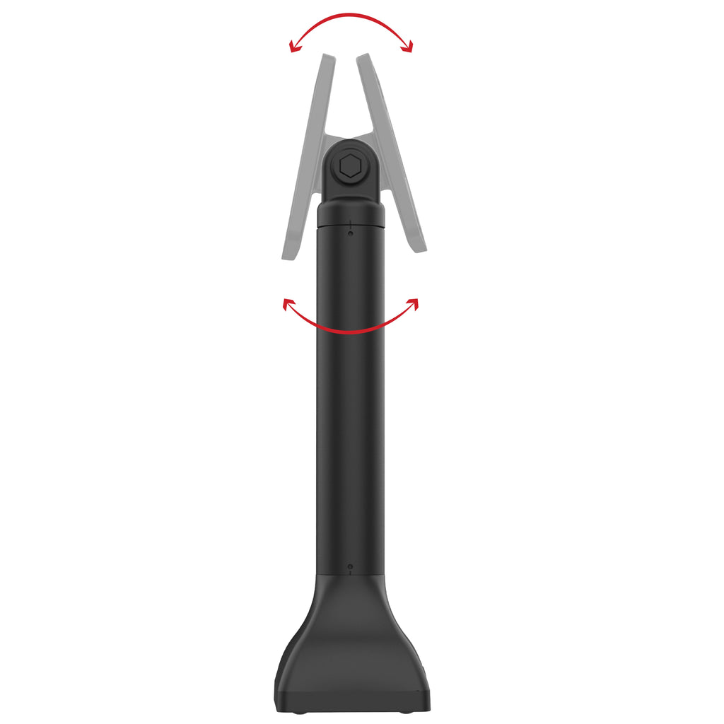 RAP-D11-14-V100:RAP-D11-14-V100_1:RAM® 14" Pedestal Mount with 100mm & 75mm VESA Patterns