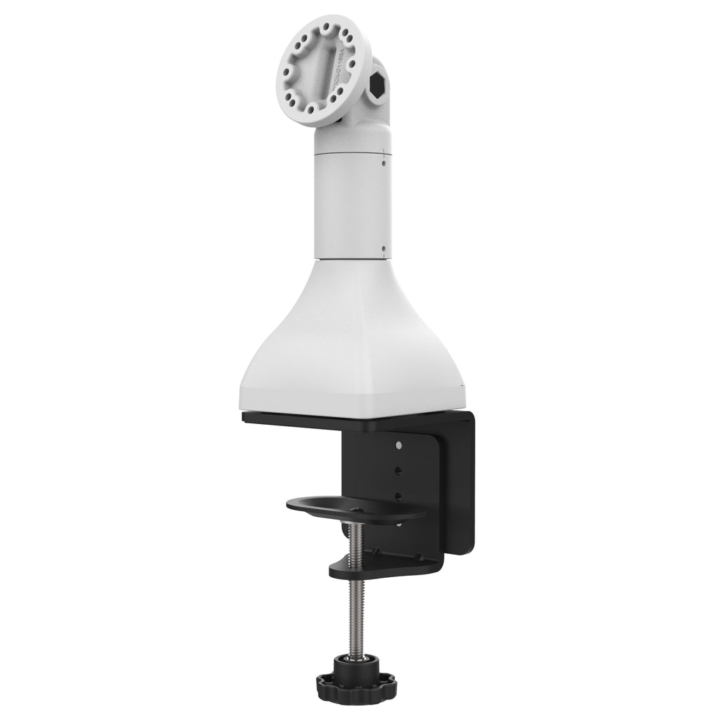 RAP-D11-7-SBA-GRY-CC1:RAP-D11-7-SBA-GRY-CC1_1:RAM® 7" Pedestal Mount with AMPS Pattern & C-Clamp Base - Gray