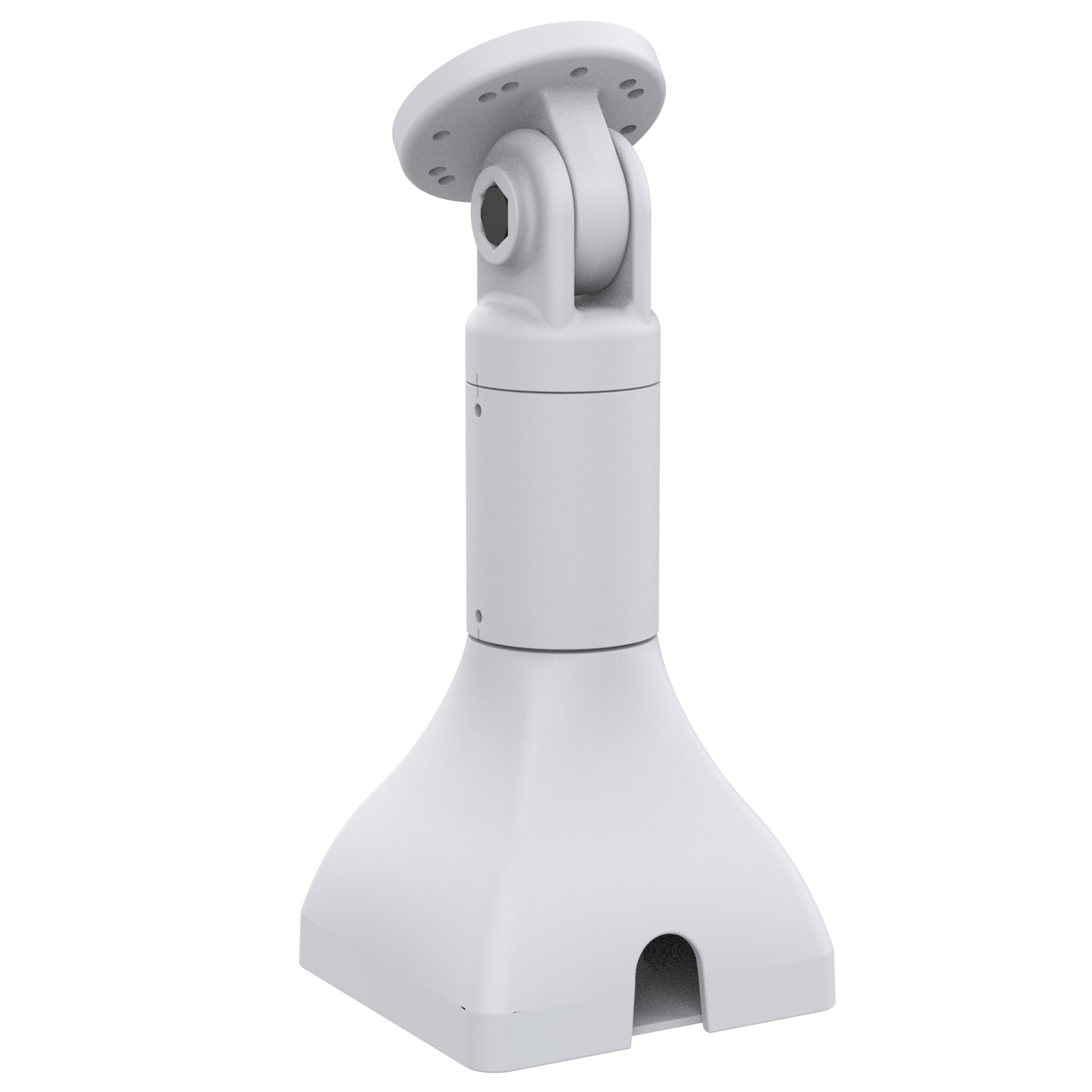 RAP-D11-7-SBA-GRY:RAP-D11-7-SBA-GRY_1:RAM® 7" Pedestal Mount with AMPS Pattern - Gray