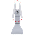 RAP-D11-7-V100-GRY:RAP-D11-7-V100-GRY_1:RAM® 7" Pedestal Mount with 100mm & 75mm VESA Patterns - Gray