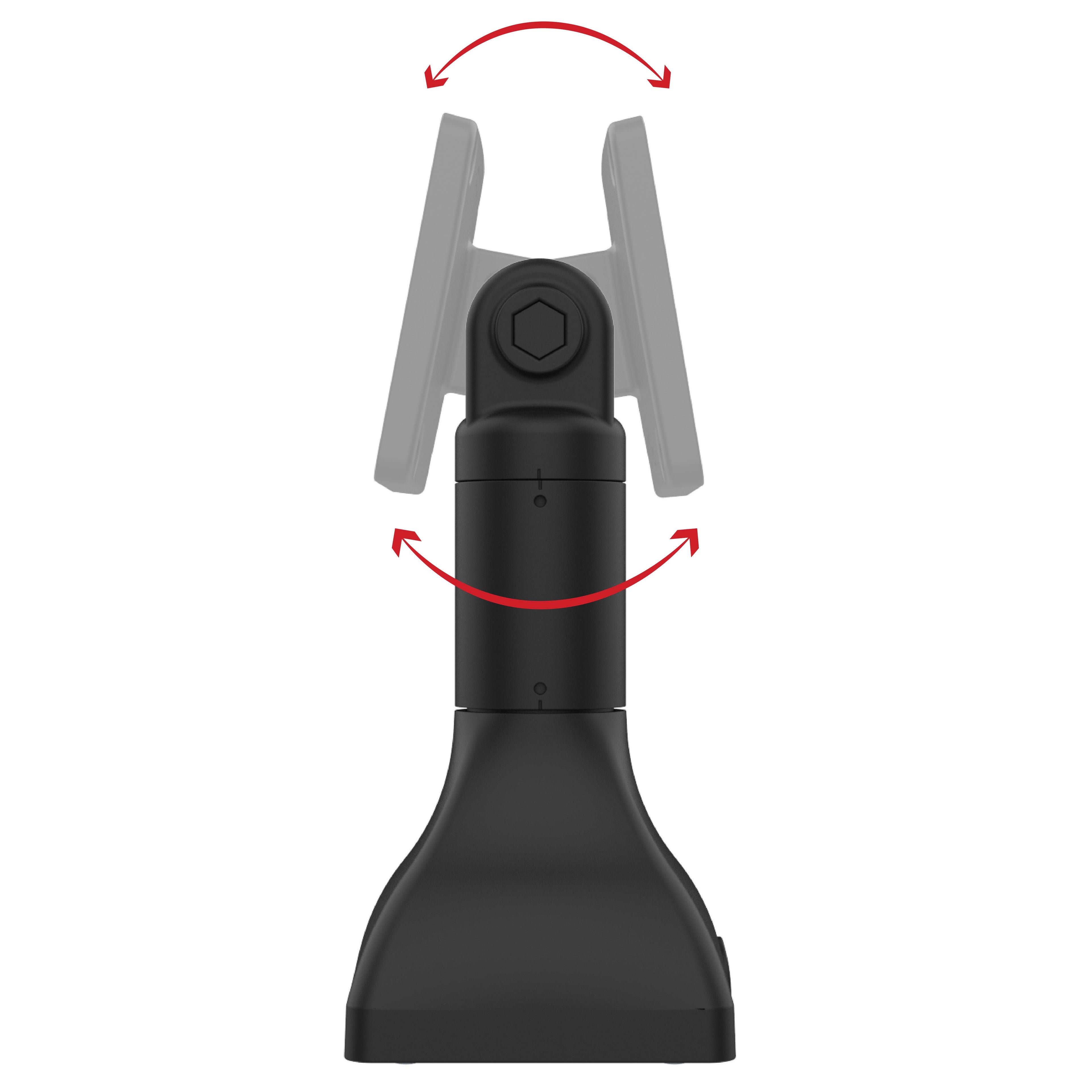 RAP-D11-7-V75:RAP-D11-7-V75_1:RAM® 7" Pedestal Mount with 75mm VESA Pattern
