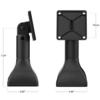 RAP-D11-7-V75:RAP-D11-7-V75_1:RAM® 7" Pedestal Mount with 75mm VESA Pattern