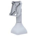 RAP-D11H-7-V100-GRY:RAP-D11H-7-V100-GRY_1:RAM® 7" Pedestal Mount with 100mm & 75mm VESA & Cable Routing - Gray