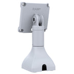 RAP-D11H-7-V100-GRY:RAP-D11H-7-V100-GRY_1:RAM® 7" Pedestal Mount with 100mm & 75mm VESA & Cable Routing - Gray