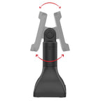 RAP-D11H-7-V100:RAP-D11H-7-V100_1:RAM® 7" Pedestal Mount with 100mm & 75mm VESA & Cable Routing