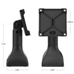 RAP-D11H-7-V100:RAP-D11H-7-V100_1:RAM® 7" Pedestal Mount with 100mm & 75mm VESA & Cable Routing