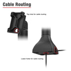 RAP-D11H-7-V75:RAP-D11H-7-V75_1:RAM® 7" Pedestal Mount with 75mm VESA & Cable Routing